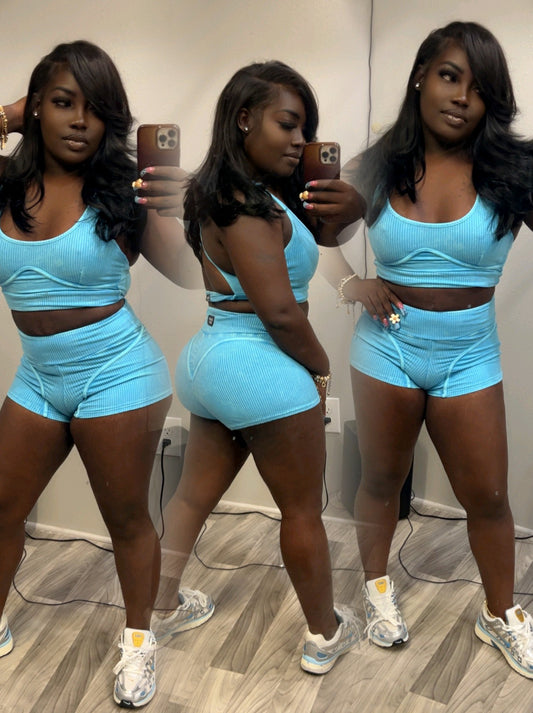 Ribbed 2pc